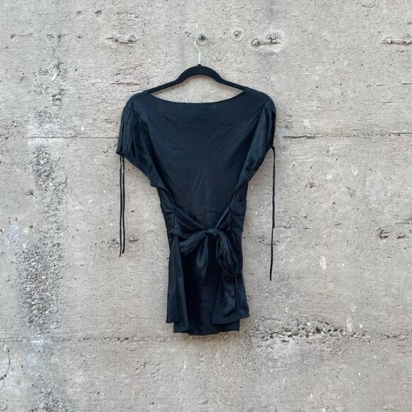 2000s black babydoll top - Picture 3 of 6